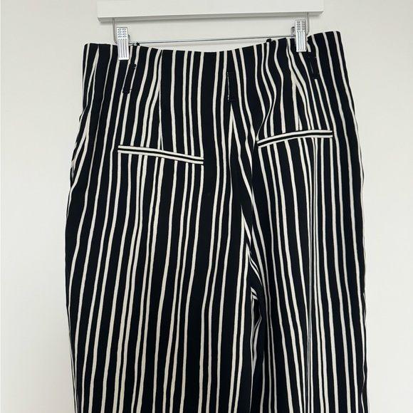 H&M Black/Blue & White Paperbag Pants - Picture 6 of 7